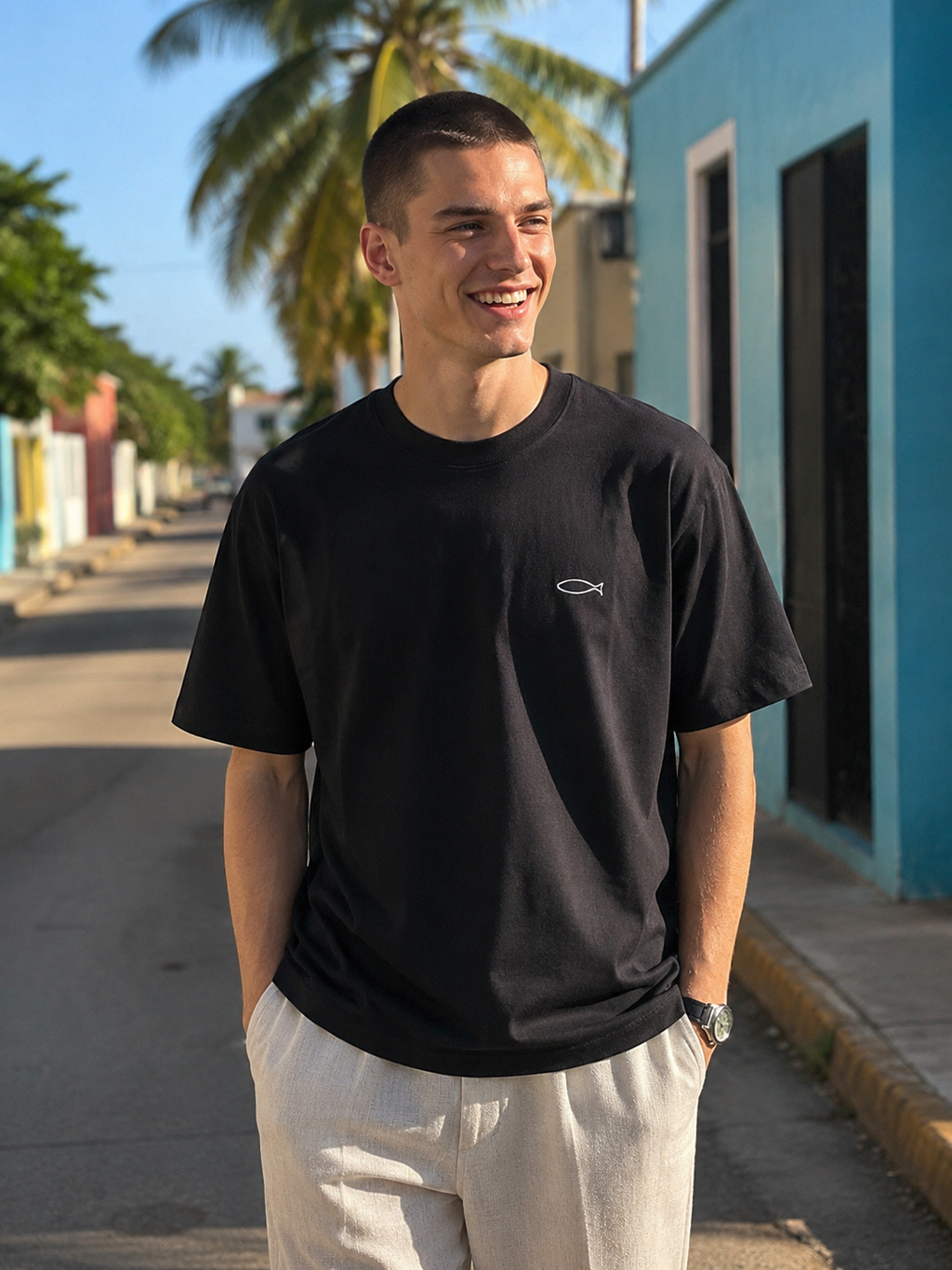 Marbella shirt black